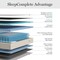Martha Stewart SleepComplete 12 Inch Full Firm Hybrid Pocket Spring and Foam Dual-Action Cooling Mattress CL-MODE-12F-MS - alternate 15